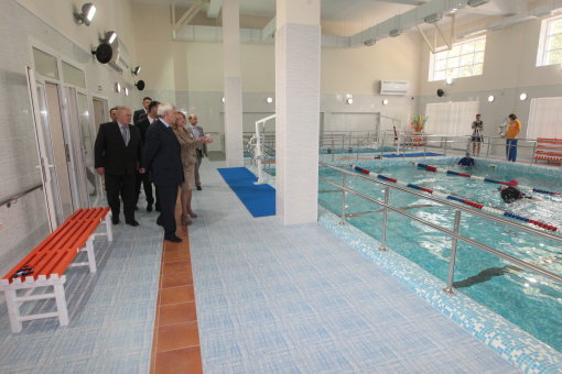В Калининском районе Петербурга открылся новый спортивный комплекс для инвалидов